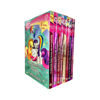 【中商原版】小馬寶莉8冊禮品套裝 英文原版 My Little Pony Collection
