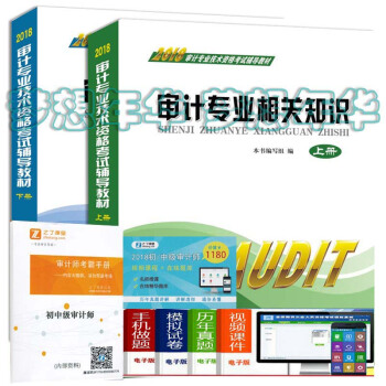 現貨送課件2018年初級中級審計師考試教材上下冊審計專業相關知識+審計理論與實務含考試大綱全套2本 pdf epub mobi 下载