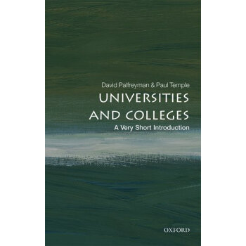 【中商原版】大学(牛津通识读本)英文原版 Universities and Colleges 教育