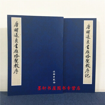 曆代碑帖法書精品選：唐褚遂良書雁塔聖教序（套裝全2冊） （日）荒金大琳 著 文物齣版社 pdf epub mobi 下载