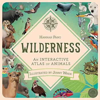 【中商原版】荒野 动物的生存地图 Wilderness 精装 立体翻翻书 动物 大自然 科普绘本