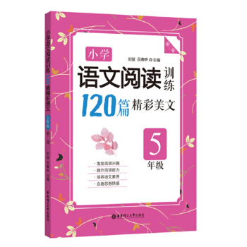 小学语文阅读训练120篇精彩美文（五年级）（第二版）小升初小学语文小考阅读理解现代文课外辅导教材书籍 pdf epub mobi 下载