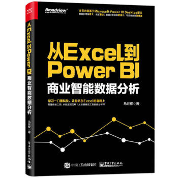 從Excel到Power BI商業智能數據分析 馬世權著 學習一門黑科技讓你站在Excel的肩膀書籍 pdf epub mobi 下载