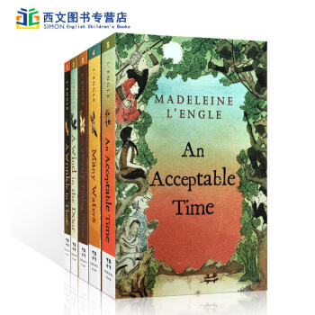 英文原版 The Wrinkle in Time Quintet 梅格时空大冒险 时间的折皱 10-