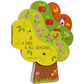 英文原版繪本 A Tree for All Seasons 繪本紙闆 小樹造型翻翻書 認識四季變化 pdf epub mobi 電子書 下載