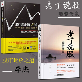 全两册股市进阶之道一个散户的自我修养+老丁说股顺势而赢李杰丁冲散户投资炒股票操作股市选股买卖风险控制
