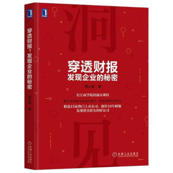 穿透财报,发现企业的秘密 pdf epub mobi 下载