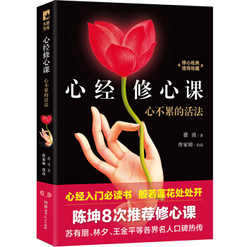 心不累的活法 心经修心课 正版 书籍 心灵读物 pdf epub mobi 下载