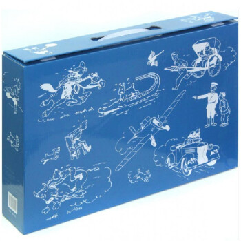 丁丁曆險記禮盒套裝 全22冊 比利時連環畫大師埃爾熱的經典巨作 中國少年兒童齣版社 3826g pdf epub mobi 下载