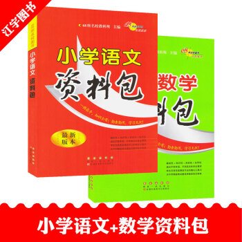 2冊小學語文資料包+小學數學資料包工具書通用 123456年級學生小學一二三四五六年級畢業總復習資料