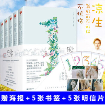 现货包邮 凉生我们可不可以不忧伤(全套5册)乐小米著 钟汉良马天宇主演 青春文学言情小说