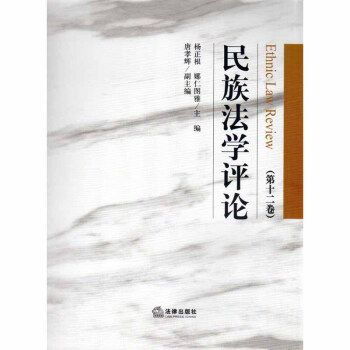 民族法学评论(第十二卷) 法律出版社 pdf epub mobi 下载