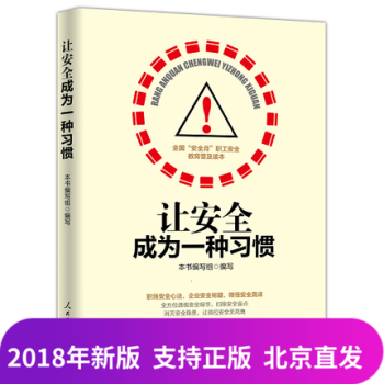 正版现货 让安全成为一种习惯 人民日报出版社 pdf epub mobi 下载