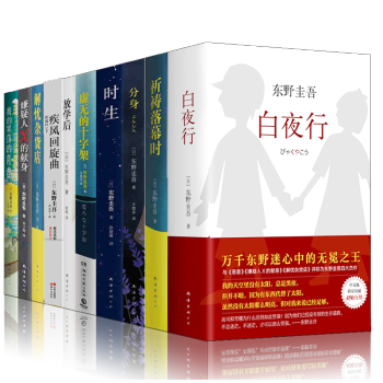 书.东野圭吾推理小说集【精选10册】 解忧杂货店+白夜行+时生+我的晃荡的青春+分身 书籍图书 pdf epub mobi 电子书 下载