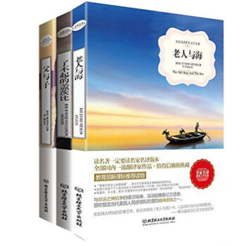 正版 名傢名譯世界文學名著 父與子+瞭不起的蓋茨比+老人與海 共3冊 外國名著文學經典 北京理工大學 pdf epub mobi 下载