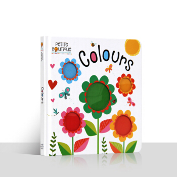 【蓋世童書】兒童寶寶英文原版繪本啓濛Colours顔色認知精裝紙闆撕不爛親子互動書 pdf epub mobi 電子書 下載