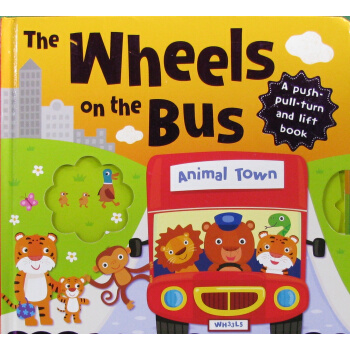 The Wheels on the Bus車輪轉啊轉原版進口外文兒童繪本 pdf epub mobi 電子書 下載