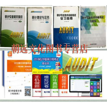 正版現貨 送課件 2018年審計專業技術資格考試輔導教材上下冊+指南+習題集 2018審計師考試教材 pdf epub mobi 下载