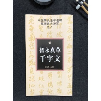 中国历代法书名碑原版放大折页之八 智永真草千字文 湖南美术 pdf epub mobi 电子书 下载