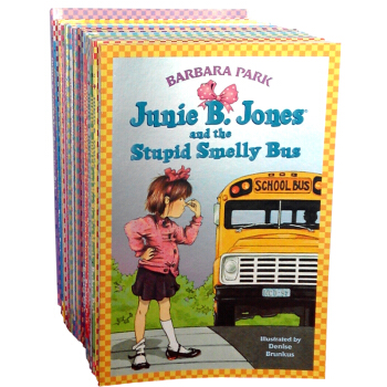英文原版 Junie B. Jones Books in a Bus 硃尼瓊斯係列 Complete
