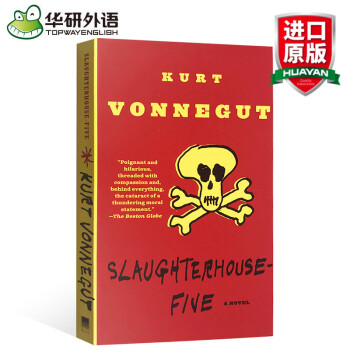 原版第五号屠宰场 英文原版科幻小说 Slaughterhouse-Five 冯内古特 英文版原版 经