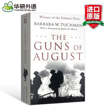 原版八月炮火 英文原版書 The Guns of August 普利策奬 塔奇曼 英文版原版 正版進