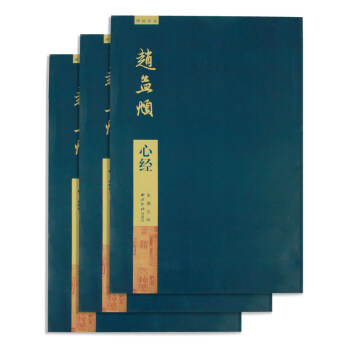 【放大版原貼+部分筆法講析】碑帖導臨趙孟頫心經書法趙孟俯行書字帖江吟主編西泠印社齣版社