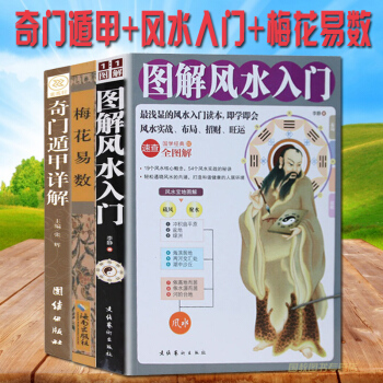 奇门遁甲详解 梅花易数 图解风水入门 风水书籍3册易经梅花易数 算卦卜卦风水预测易经入门 pdf epub mobi 下载