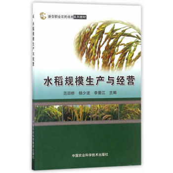 水稻规模生产与经营9787511630421 中国农业科学技术出版社 范回桥,杨少波,李景 pdf epub mobi 下载