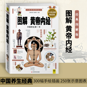 【新华书店旗舰店官网】图解黄帝内经(畅销版,经典图解版) 中国养生书 人体标准经络穴位图 家庭中医保 pdf epub mobi 下载