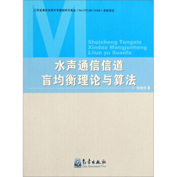 水聲通信信道盲均衡理論與算法