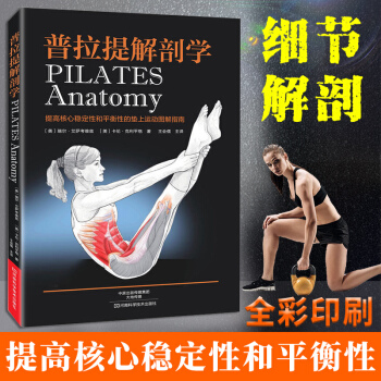 普拉提解剖学 提高核心稳定性和平衡性的垫上运动图解指南 普拉提瑜伽教程书籍 普拉提训练入门动作要领 pdf epub mobi 电子书 下载
