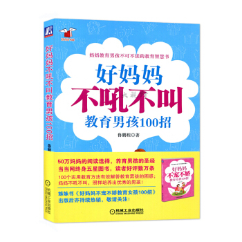 好妈妈不吼不叫教育男孩100招 鲁鹏程 教育智慧书 好妈妈书架 养育男孩 家庭生活 子教育 机械工业 pdf epub mobi 下载
