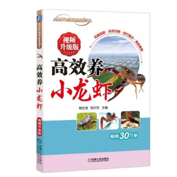 正版现货 高效养小龙虾视频升级版 小龙虾养殖技术书 龙虾养殖技术大全 养龙虾技术书 pdf epub mobi 下载