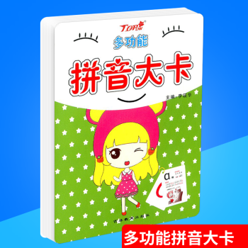 多功能拼音大卡 小學生聲母韻母整體認讀幼兒成長寶典注音卡片拼讀練習冊四聲練習生字字母認讀學前幼兒園 pdf epub mobi 電子書 下載