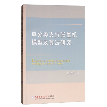 单分类支持张量机模型及算法研究 陈艳燕 pdf epub mobi 电子书 下载