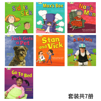 培生英文原版進口自然拼讀兒童閱讀 Phonics bug Level6套裝（共7冊）Sound：i， pdf epub mobi 下载