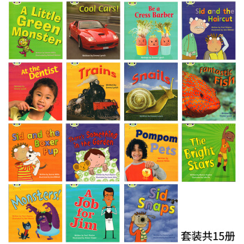 培生英文原版進口自然拼讀兒童閱讀Phonics bug Level12套裝銷售(共15冊)練習元音, pdf epub mobi 下载