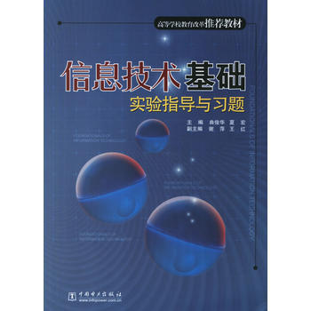 信息技術基礎實驗指導與習題 pdf epub mobi 電子書 下載