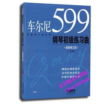车尔尼经典练习曲演奏精注版 599钢琴初级练习曲 pdf epub mobi 下载
