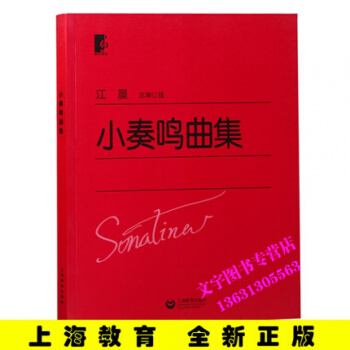 正版 小奏鸣曲集(总审订版) 江晨大字版 钢琴教材书籍 钢琴初学入门教程教材乐谱练习 上海 pdf epub mobi 电子书 下载