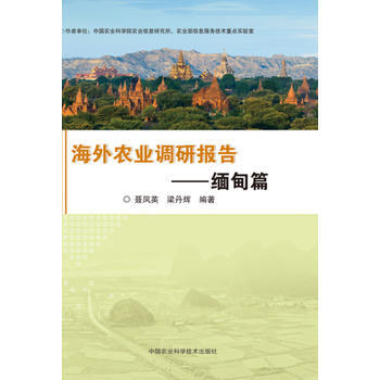 海外農業調研報告——緬甸篇 聶鳳英、梁丹輝 9787511633378 pdf epub mobi 電子書 下載