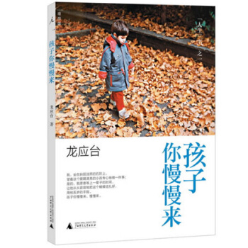 現貨 孩子你慢慢來 龍應颱 與 目送 愛的安德烈 並稱人生三書 子教育傢教育兒書籍 兒童幼兒傢庭教育 pdf epub mobi 電子書 下載
