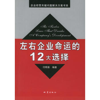 左右企业命运的12大选择 付明喜 9787502824815 pdf epub mobi 下载
