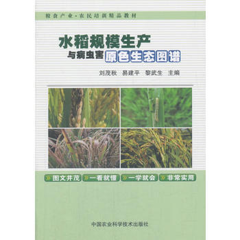 水稻规模生产与病虫害原色生态图谱 pdf epub mobi 电子书 下载