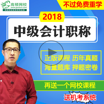 高顿网校2018中级会计职称视频教程课件教材课程网课会计师王成瑶 pdf epub mobi 下载