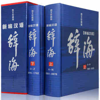 新编汉语辞海 词海字典词典成语汉语词典16开精装2册 注音五笔字源大辞海现代汉语辞海