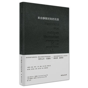 来自静默时刻的讯息 [德]亚历山大·克鲁格、[德]格哈德·里希特 978751681038 pdf epub mobi 下载