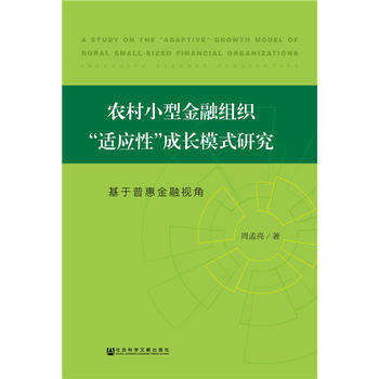 农村小型金融组织“适应性”成长模式研究 9787520101806 pdf epub mobi 下载