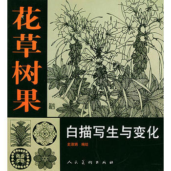 花草樹果白描寫生與變化 9787102026374 pdf epub mobi 下载